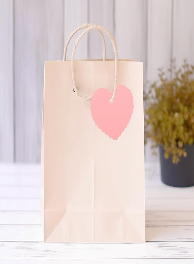 g2 بلس بطاقات هدايا وردية من G2PLUS، 100 بطاقة هدايا على شكل قلب مع خيط، مقاس 2.35 × 2.16 بوصة، بطاقة تعليق فارغة، بطاقة اسم على شكل قلب لعيد الحب لتغليف الهدايا، هدايا عيد الحب، هدايا حفلات الزفاف - Image 4